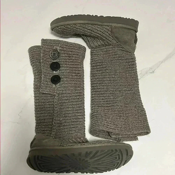 Ugg Knit Button Boots - Picture 3 of 3